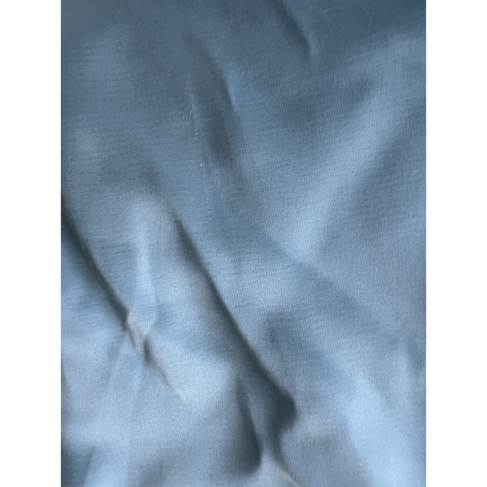 Abercrombie and Fitch One Shoulder Satin Knotted Midi‎ Dress Small TALL Blue - Picture 10 of 11